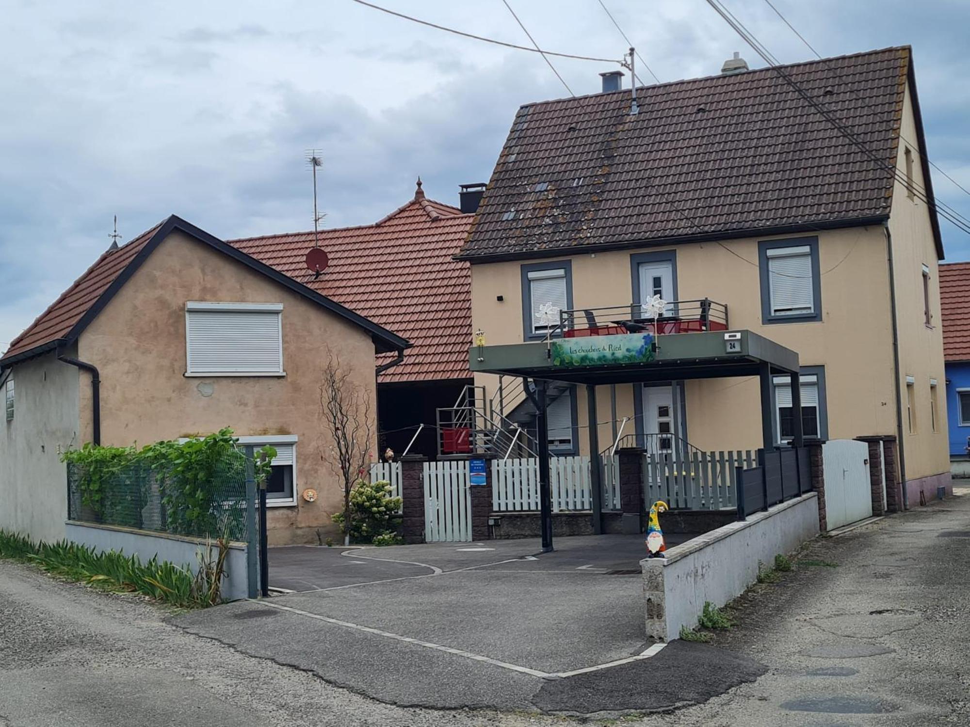 Les Chouchous Du Ried 2 Lägenhet Saasenheim Exteriör bild